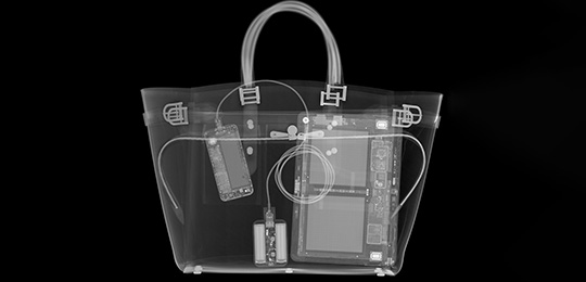 X-Ray scan of a bag