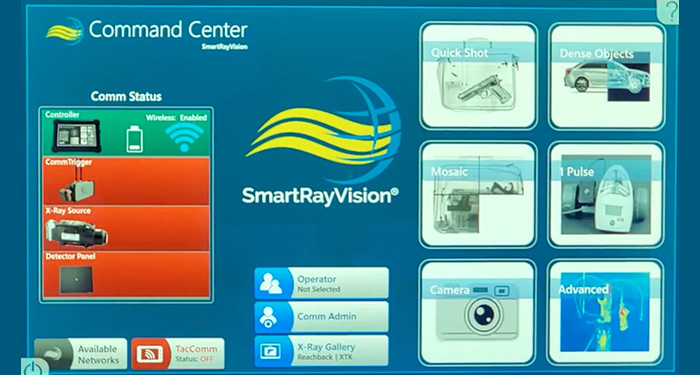 Screenshot of SmartRay Vision